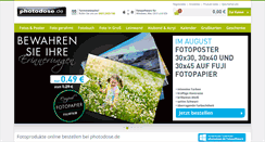 Desktop Screenshot of photodose.de